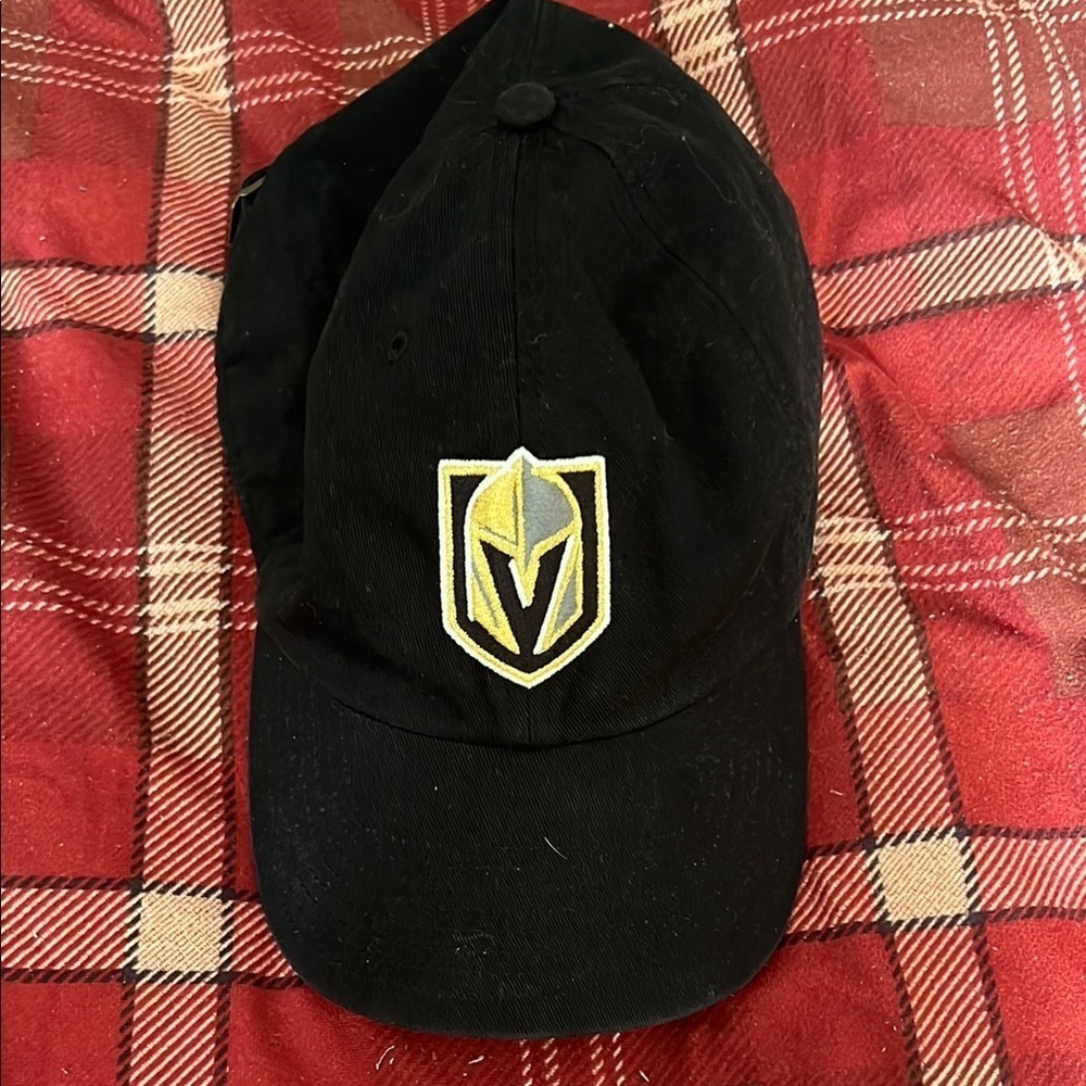Vegas Golden Knights Black Adjustable Dad Hat 47 Brand OSFA